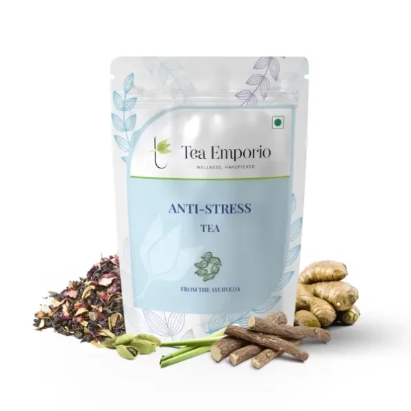 Tea Emporio Anti -Stress Tea (Black Tea) - 50g available on Herbkart