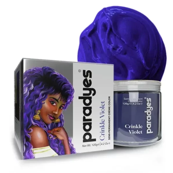 Paradyes Semi-permanent Crinkle Violet DIY Conditioner Based Hair Colour, 120 gm, Herbkart8t761V06GFV0ZL.webp, Herbkart8t761V06GFV0ZL