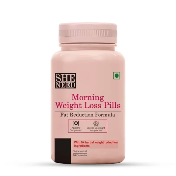 SheNeed Morning Weight Loss Pills, 60 Capsules available on Herbkart