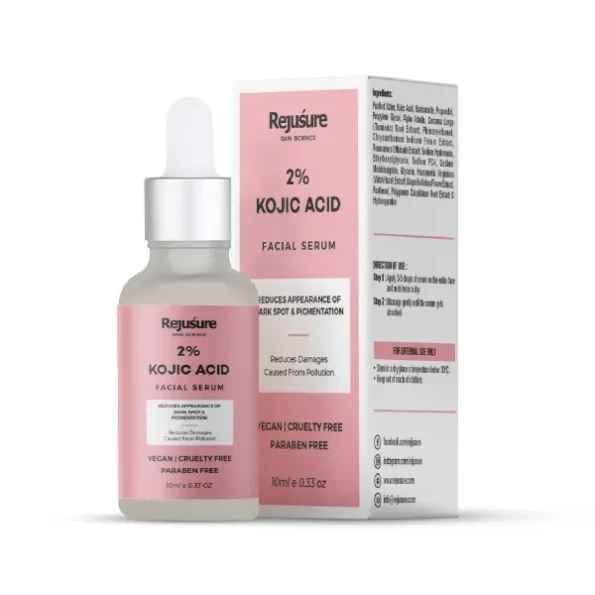 Rejusure 2% Kojic Acid Face Serum with Alpha Arbutin & Niacinamide - 10 ml, Herbkart8t761pQOPkuAGL.webp, Herbkart8t761pQOPkuAGL