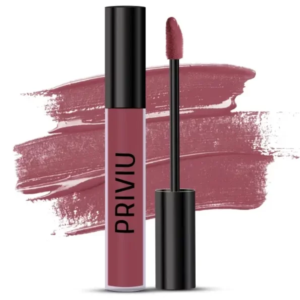 Priviu Hydra Matte Lip Color, 4 ml, Merlot -24 available on Herbkart