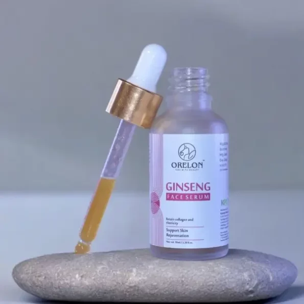 Orelon Ginseng Anti Ageing Serum For Face - 30 ML available on Herbkart