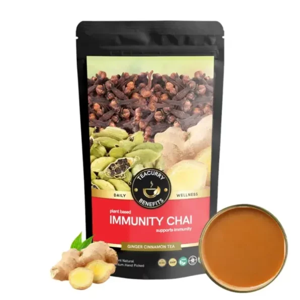 Teacurry Immunity Booster Tea - 250 grams available on Herbkart