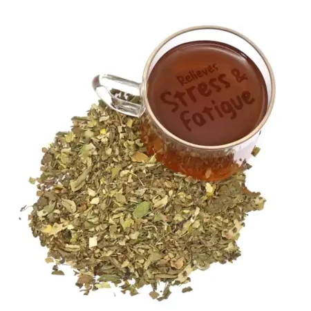 Satopradhan Tulsi-Moringa Herbal Tea, 50g | Naturally Shade-Dried Blend | Sugar-Free, Caffeine-Free | No Preservatives or Artificial Flavors | Antioxidant-Rich