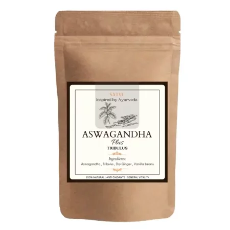 Ashwagandha plus | Combination of Ashwagandha and Tribulus | No added preservatives and colour
