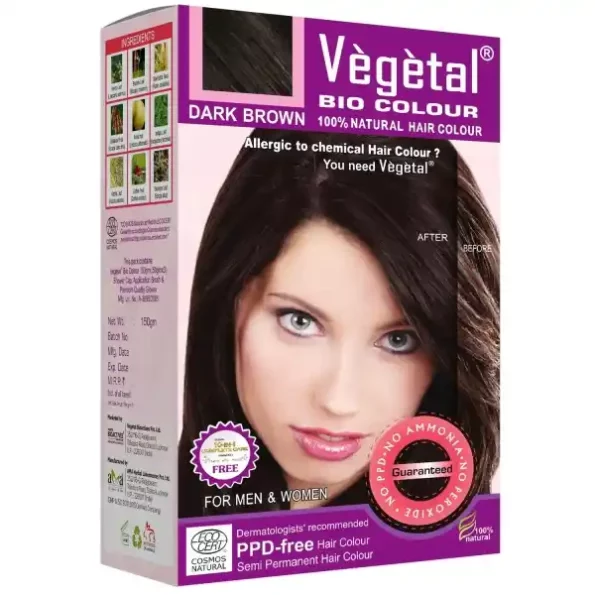 Vegetal Bio Hair Colour - Dark Brown 150g, Herbkart8t771KbCRC7MlL.webp, Herbkart8t771KbCRC7MlL