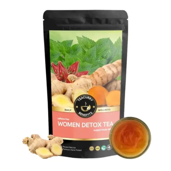 Teacurry Women Detox Tea (200 Grams Loose Tea) available on Herbkart