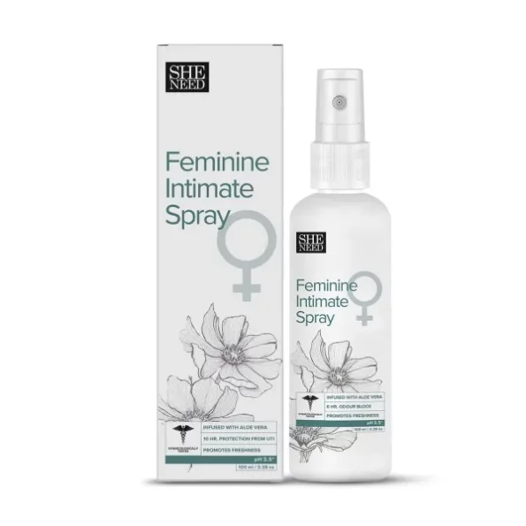 SheNeed Feminine Intimate Spray, 100ml available on Herbkart