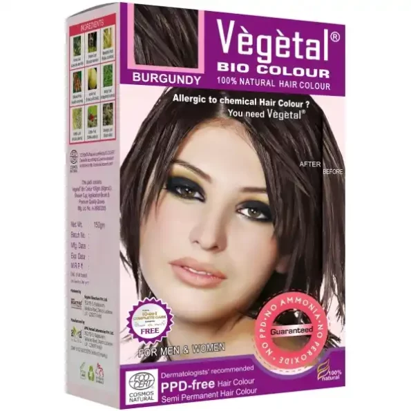 Vegetal Bio Hair Colour - Burgundy, 150g, Herbkart8t771Dwa0wSZQL.webp, Herbkart8t771Dwa0wSZQL