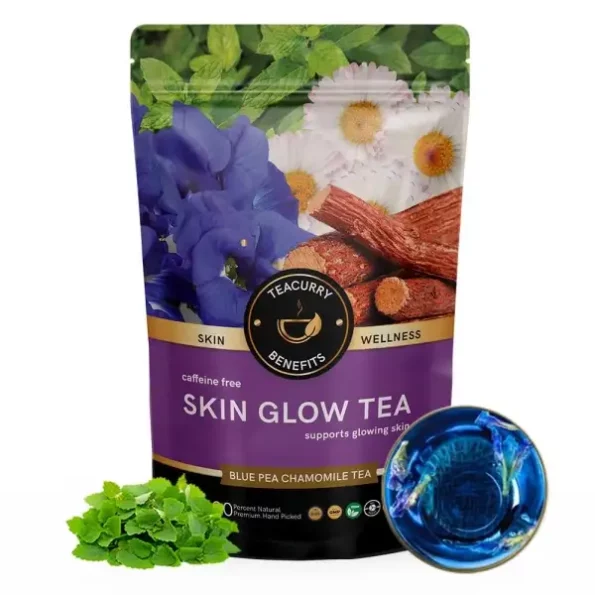 Teacurry 60 Day Skin Glow Tea - (50 Gms) available on Herbkart