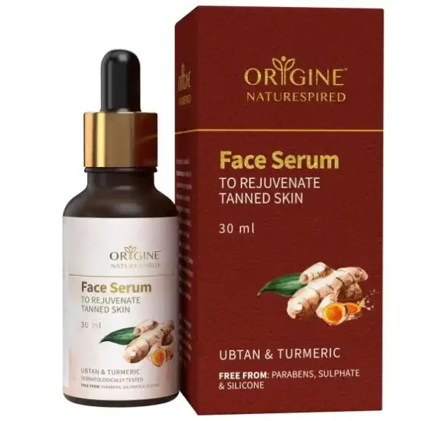 Origine Naturespired Face Serum with Ubtan & Turmeric, 30 ml, Herbkart8t7719-UQWOWdL.webp, Herbkart8t7719 UQWOWdL