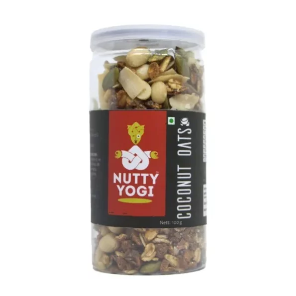 Nutty Yogi Coconut Oats, 100 gm, Herbkart8t7514DBzs6zYL.webp, Herbkart8t7514DBzs6zYL