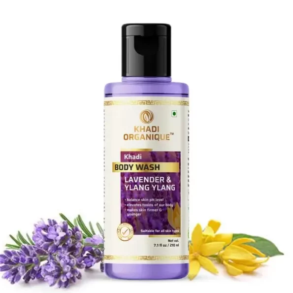 Khadi Organique LAVENDER & YLANG YLANG BODY WASH 210 ML, Herbkart8t761qjbuSizdL.webp, Herbkart8t761qjbuSizdL