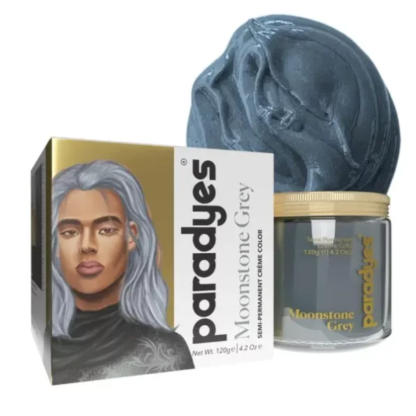 Paradyes Semi-permanent Moonstone Grey DIY Conditioner Based Hair Colour, 120 gm, Herbkart8t761zx20HAPBbL.webp,