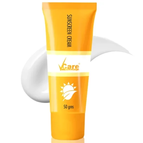 VCare Sunscreen SPF 30 Matte Cream 50g (white) available on Herbkart