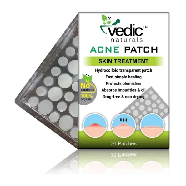 Vedic Naturals Acne Pimple Patches - 36 Patches available on Herbkart