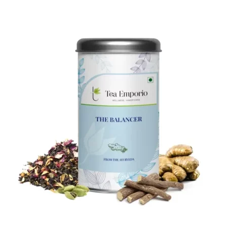 Surajmukhi Tea Balancer Black Tea - 50g Tin| Black Tea from the Ayurveda| Improves Immune System | Rich in Anti-Oxidants