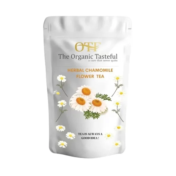 OTF Chamomile Loose Leaves Tea (100 Grams-100 Cups) available on Herbkart