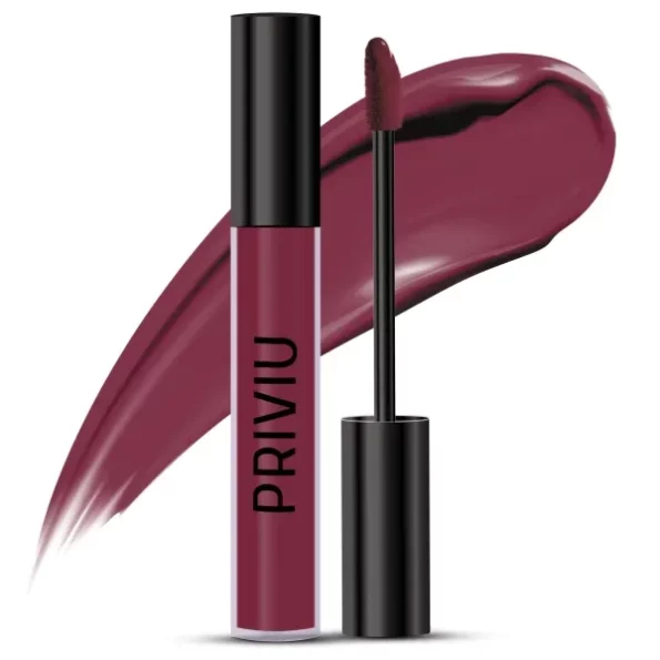 Priviu Hydra Matte Lip Color, 4 ml, Jam -27 available on Herbkart