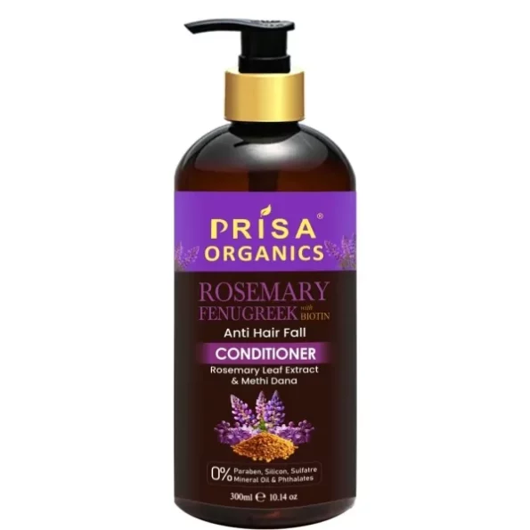 PRISA ORGANICS Rosemary and Fenugreek Anti Hair Fall Conditioner, 300 ml available on Herbkart