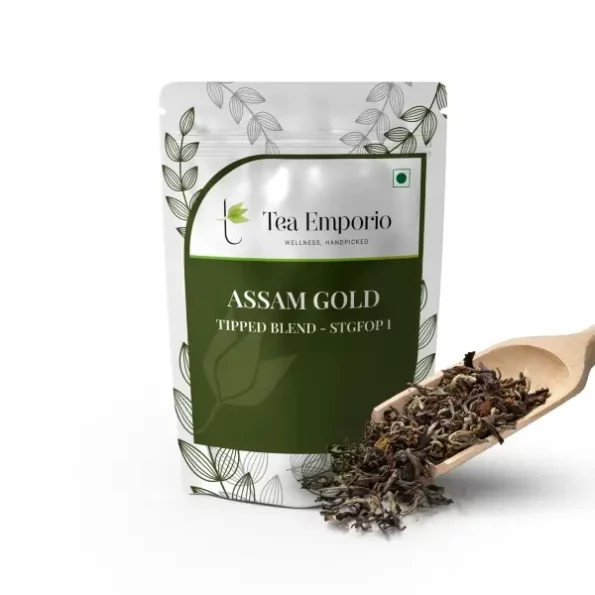 Tea Emporio Tea ASSAM TEA with Gold Tipped Blend -100g available on Herbkart