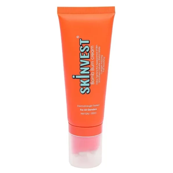 SKINVEST Bomb Bum Cream For Stretch Marks - 100Ml available on Herbkart