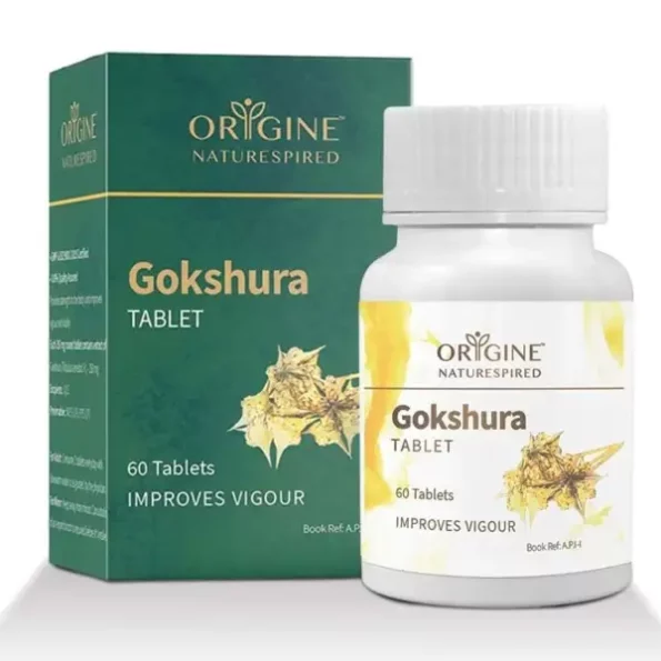 Origine Naturespired Herbals Gokshura Tablet, 60 Tablets available on Herbkart