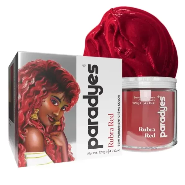 Paradyes Top-Up Semi-Permanent Rubra Red Diy Conditioner Based Hair Colour, 120 Gm, Herbkart8t761lMeCTEvZL.webp, Herbkart8t761lMeCTEvZL