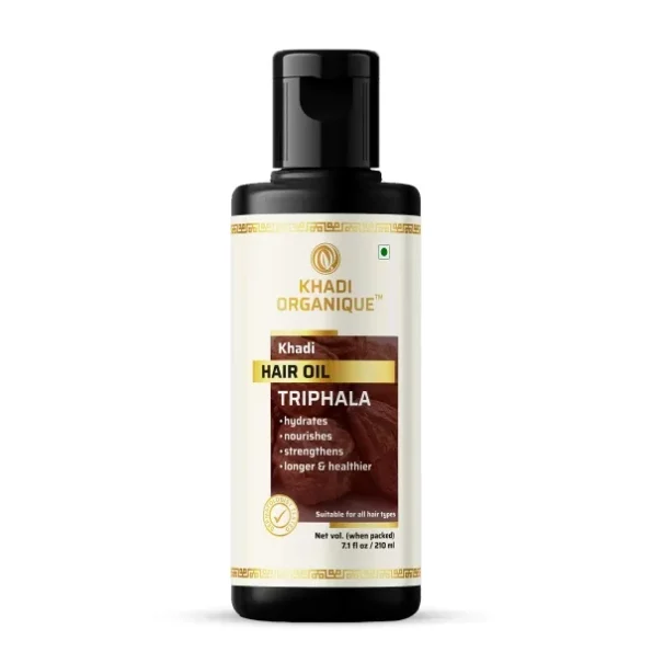 Khadi Organique Trifala Herbal Hair Oil-210Gms, Herbkart8t771tNm107h4L.webp, Herbkart8t771tNm107h4L