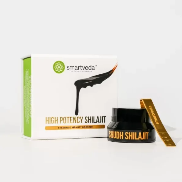 Smartveda Shudh Shilajit Original Resin 20g available on Herbkart