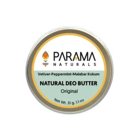 Parama Naturals Natural Deo Butter 31g |aluminium free deodorant| for sensitive skin| all day long odor protection| for women and men|
