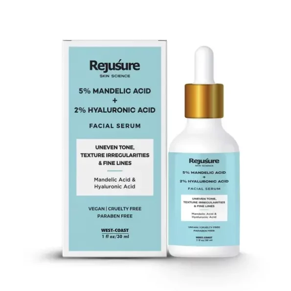 Rejusure Mandelic Acid 5% + Hyaluronic Acid 2% Face Serum - 30 ml, Herbkart8t761Z1Ufxz00L.webp,