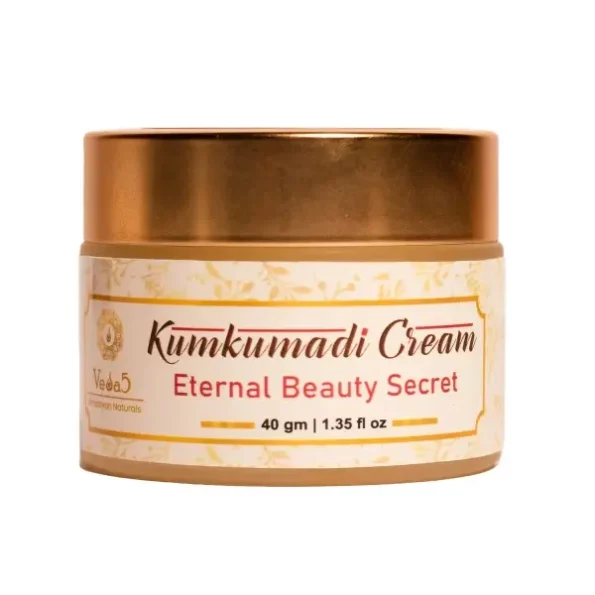 Veda5 Ayurvedic Kumkumadi Cream, 40g available on Herbkart