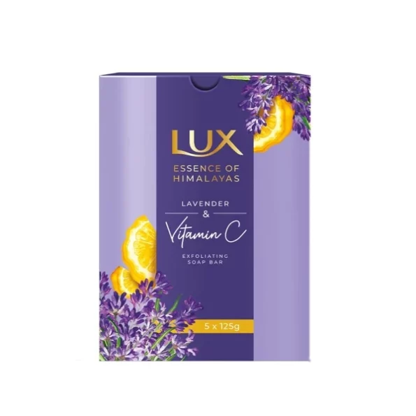 Lux Lavender & Vitamin C Exfoliating Soap, 125G, Herbkart8t751-u205w0YoL.webp, Herbkart8t751 u205w0YoL