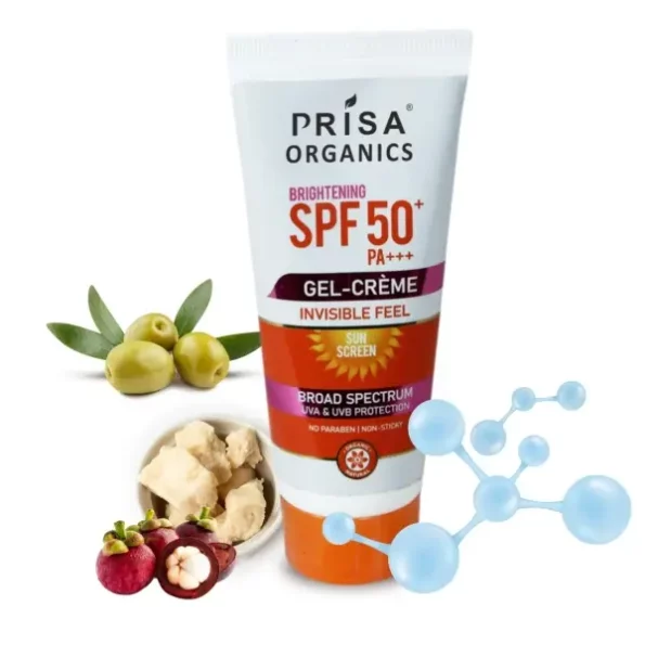 PRISA ORGANICS SPF 50 SunScreen Cream - 100g, Herbkart8t7618blexd9JL.webp,