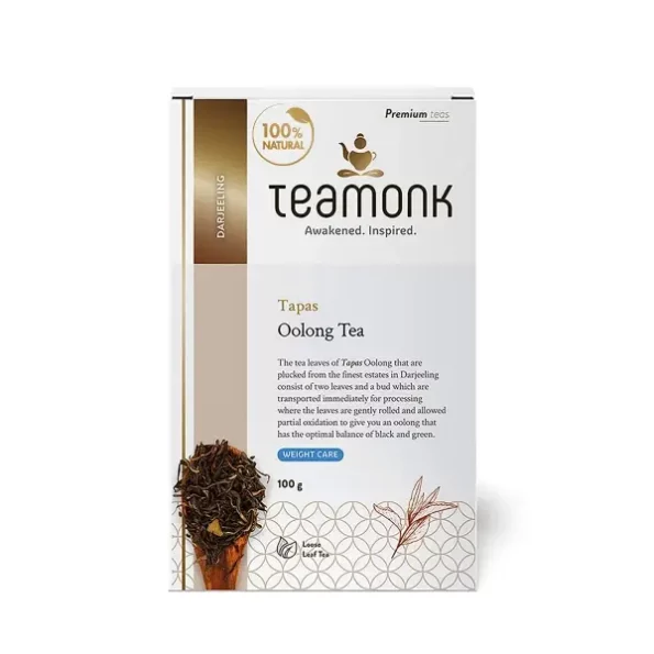 Teamonk - Tapas Oolong Tea Leaves 100g (Makes 50 Cups), Herbkart8t781tIINFTrNL.webp, Herbkart8t781tIINFTrNL