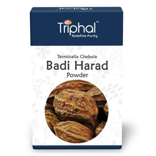 Triphal Haritaki Powder Badi Harad Churna, 100g, Herbkart8t761U4-gg8VCL.webp, Herbkart8t761U4 gg8VCL