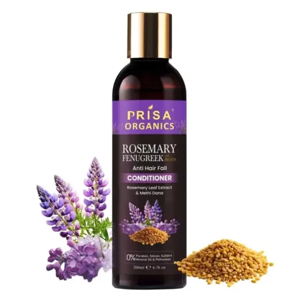 PRISA ORGANICS Rosemary and Fenugreek Anti Hair Fall Conditioner (200 ML), Herbkart8t761tgLhJrcSL.webp, Herbkart8t761tgLhJrcSL