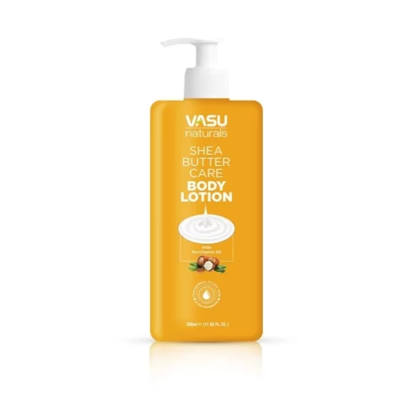 Vasu Naturals Shea Butter Care Body Lotion With Pro-Vitamin B5, 350 ml available on Herbkart