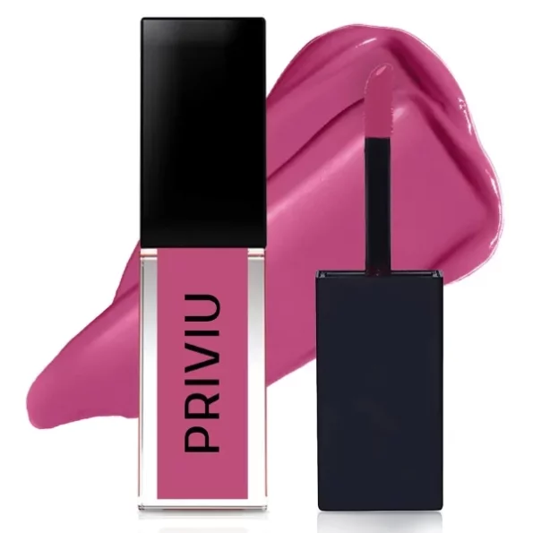 Priviu Soft Touch Matte Liquid Lipstick - Pink Liliac 261 Glitter Finish, 45 ml available on Herbkart