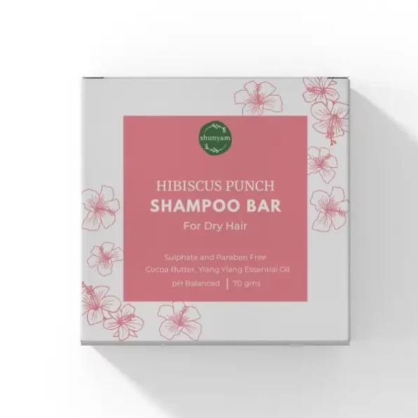 Shunyam All-Natural Shampoo Bar - Hibiscus Punch, 70 gm, Herbkart8t771WfmHZ6c7L.webp, Herbkart8t771WfmHZ6c7L