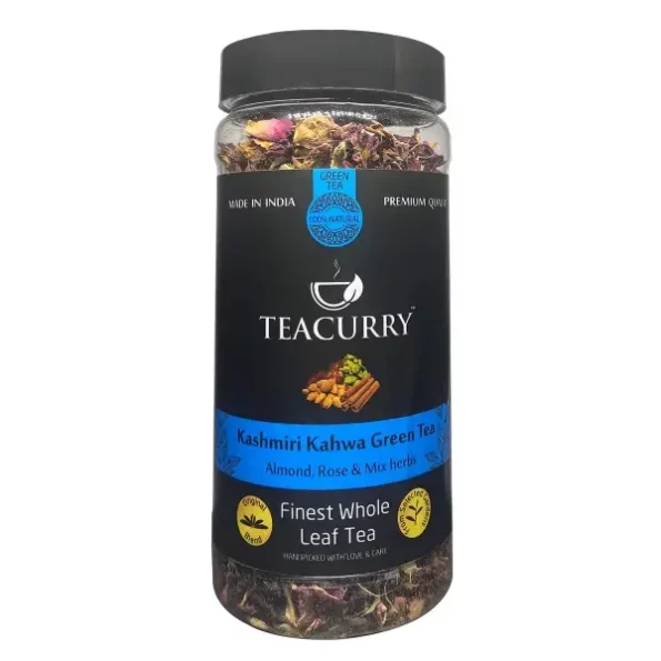 Teacurry Kashmiri Kahwa Detox Green Tea - 75 Grams Loose Tea, Herbkart8t781okjp18hKL.webp, Herbkart8t781okjp18hKL