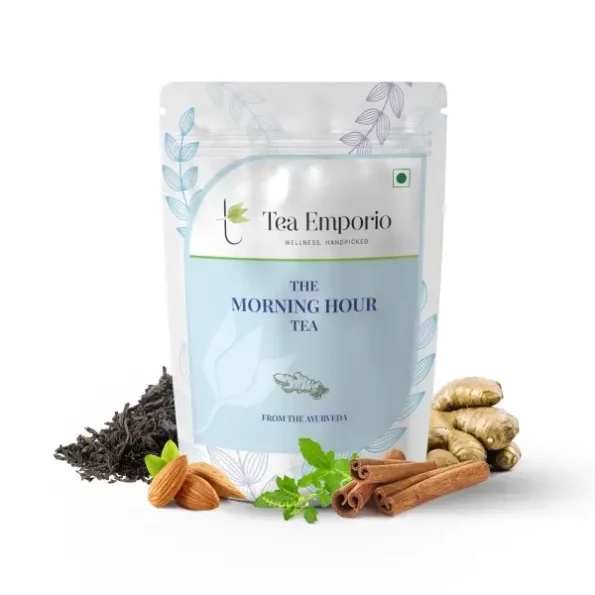 Tea Emporio Morning Hour Green Tea - 50g available on Herbkart