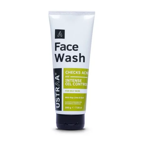 Ustraa Face Wash - Oily skin - 200g available on Herbkart