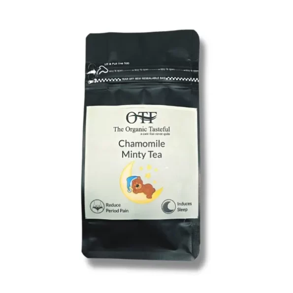 OTF Chamomile Bedtime Minty Tea, 50 Grams, Herbkart8t7514YUJRSW9L.webp, Herbkart8t7514YUJRSW9L