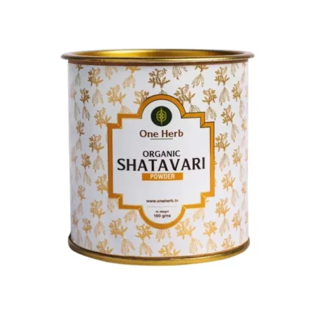 One Herb - Organic Shatavari Powder 100g for Women || Asparagus Racemosus || Helps Improve Lactation || Helps Improve Immunity || Helps in Menopause || Ayurveda || Herbs