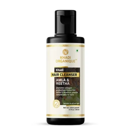 Khadi Organique Amla & Reetha Herbal Hair Cleanser-210Gms