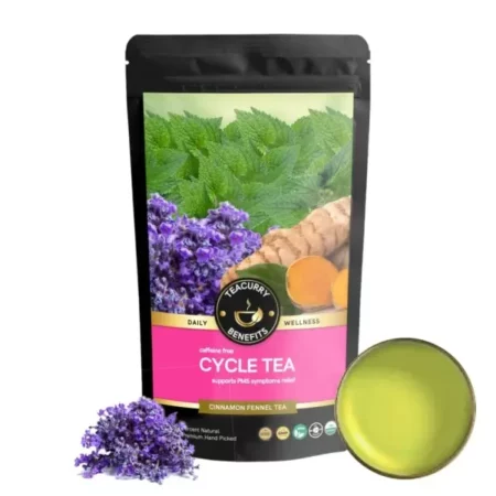 TEACURRY She Cycle Chai Tea For Her Pms Tea (100 Grams Loose|1 Month Pack)|Womens Health Tea For Pain Relief, Period Cramp Relief, Bloating Relief-Period Pain Relief Products