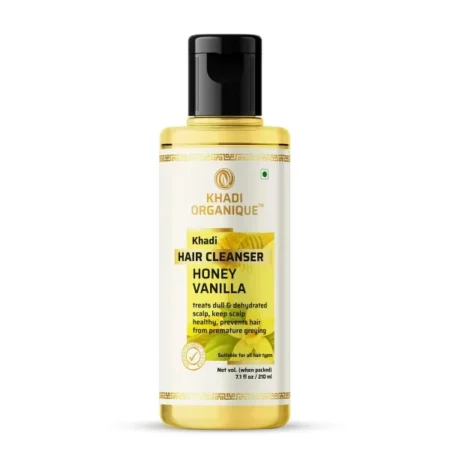 Khadi Organique Honey & Vanilla Hair Cleanser (Shampoo) Pack Of 1