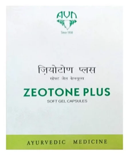 AVN Zeotone Plus Soft Gel Capsules, 60 Capsules